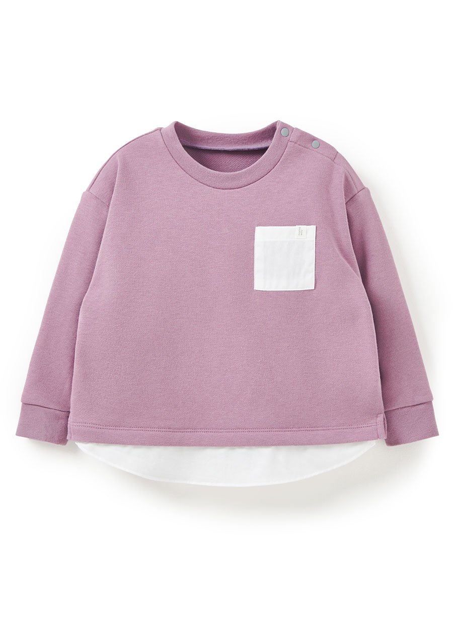 BABY假兩件寬鬆上衣