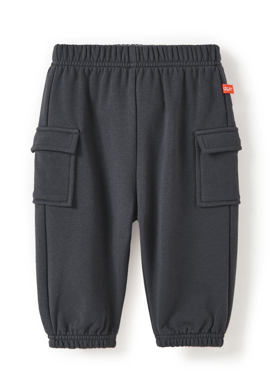 BABY棉質工作束口褲