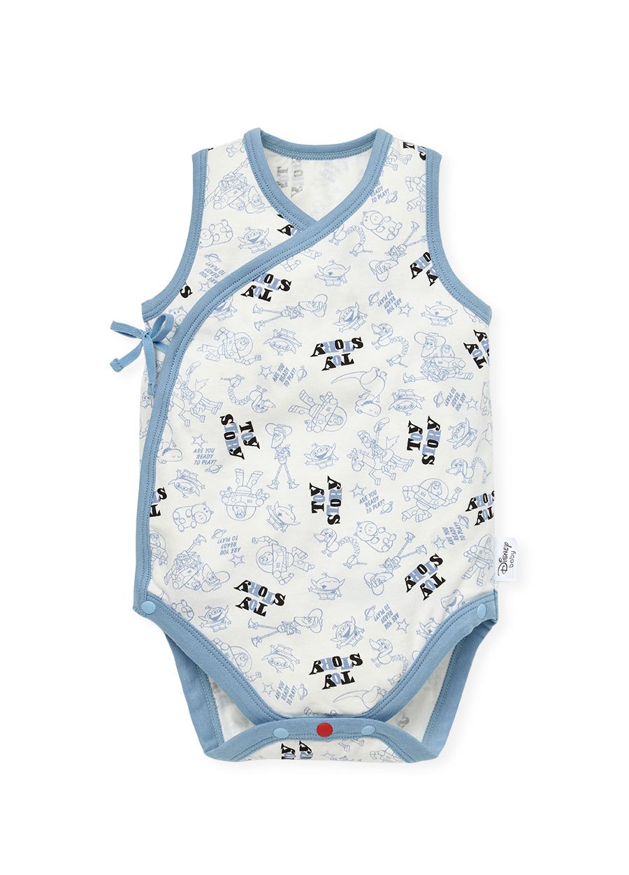 BABY Q彈棉質無袖包屁衣(2入)-玩具總動員