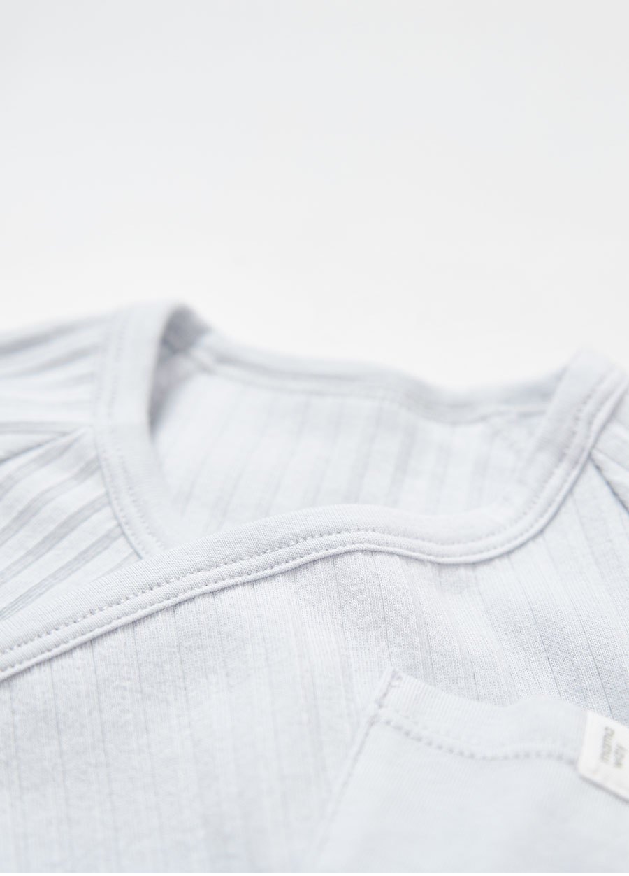 新生兒百褶羅紋蝴蝶衣(附帽子)