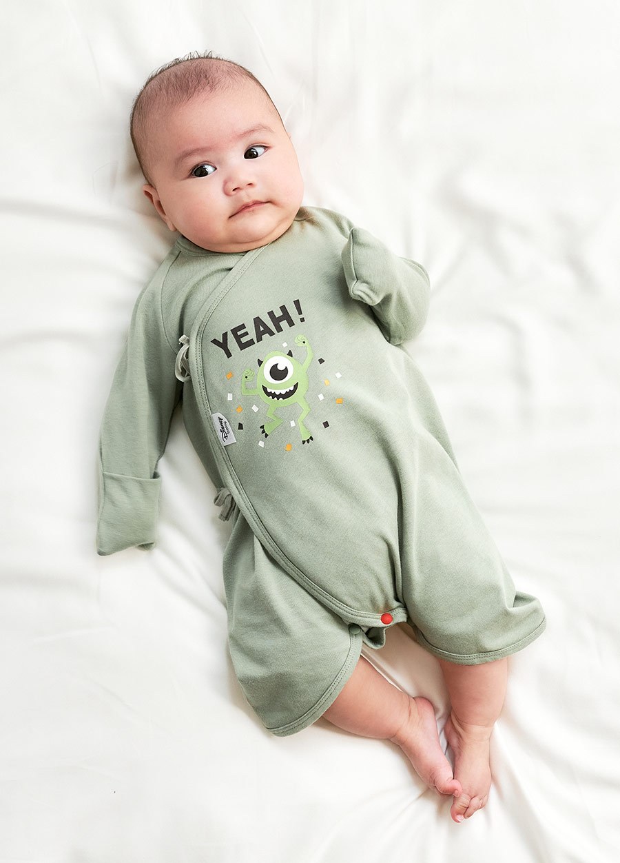 新生兒迪士尼蓄熱保溫蝴蝶衣-大眼仔