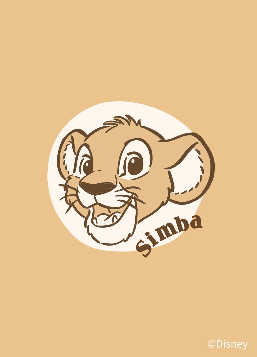 新生兒迪士尼蓄熱保溫蝴蝶衣-獅子王