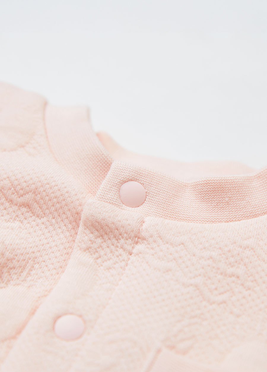 新生兒鋪棉長袖連身衣