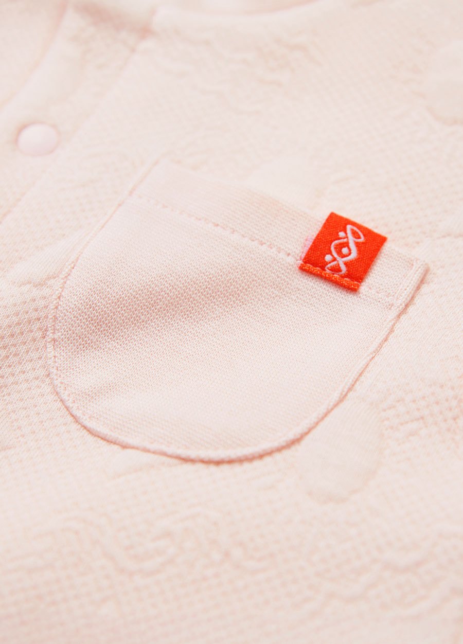 新生兒鋪棉長袖連身衣