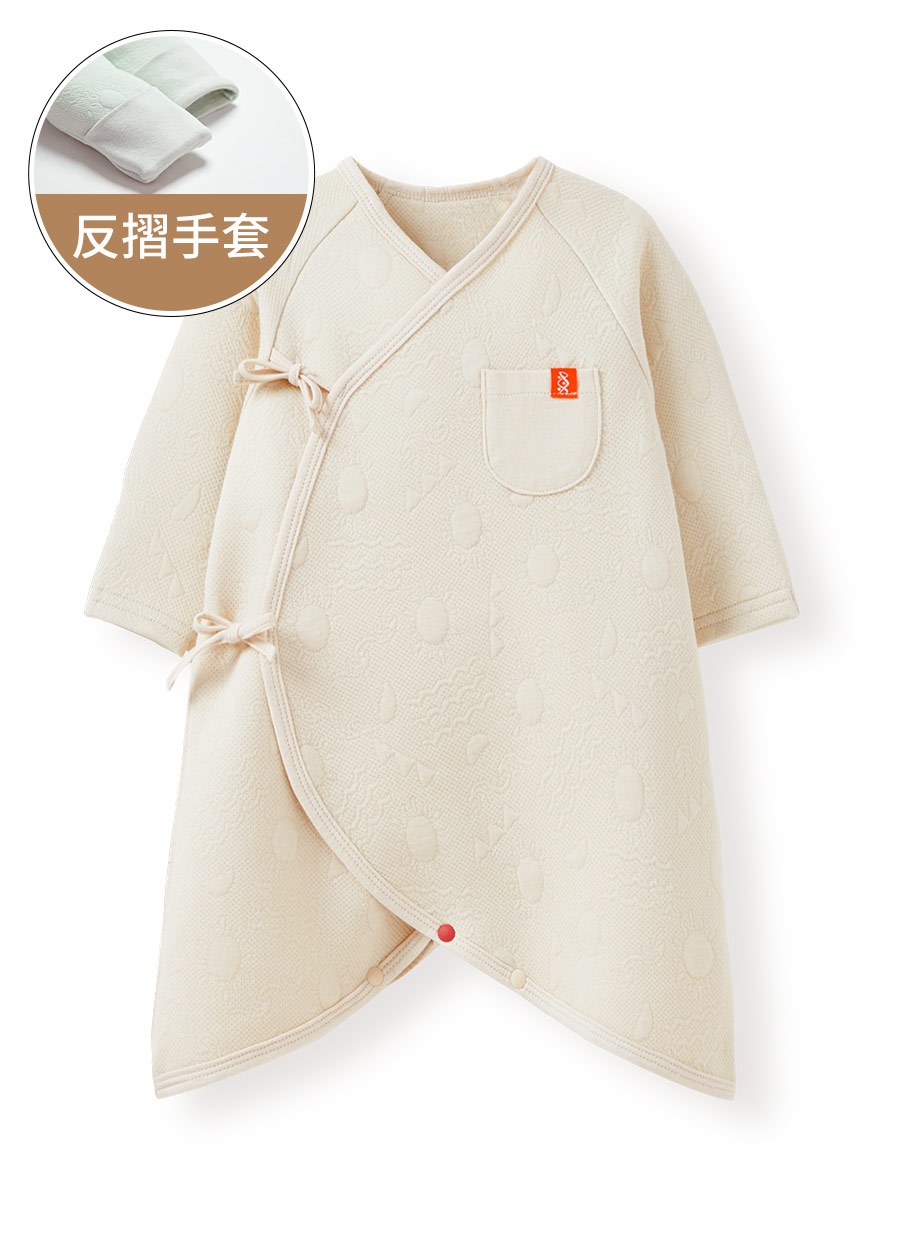 新生兒鋪棉蝴蝶衣