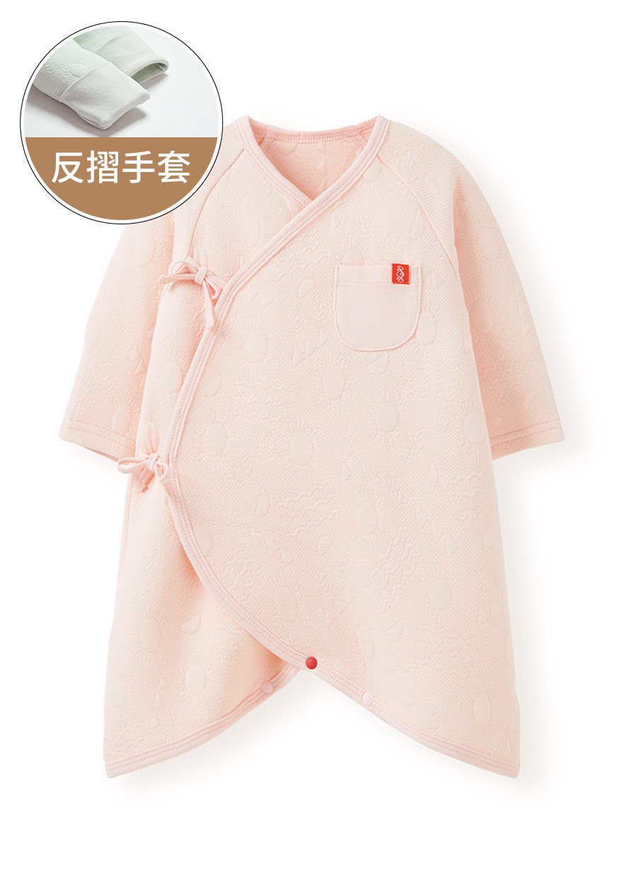 新生兒鋪棉蝴蝶衣