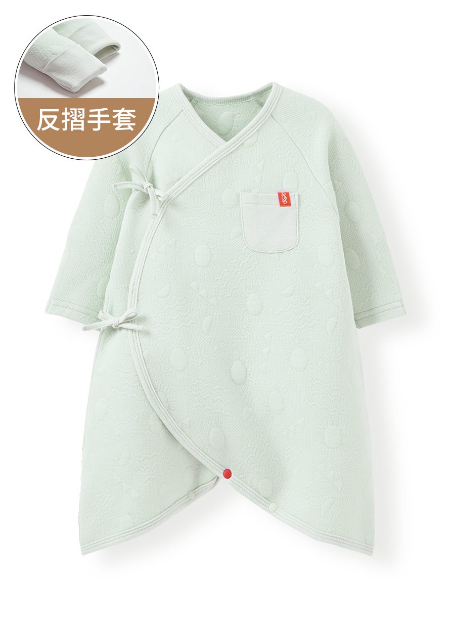 新生兒鋪棉蝴蝶衣