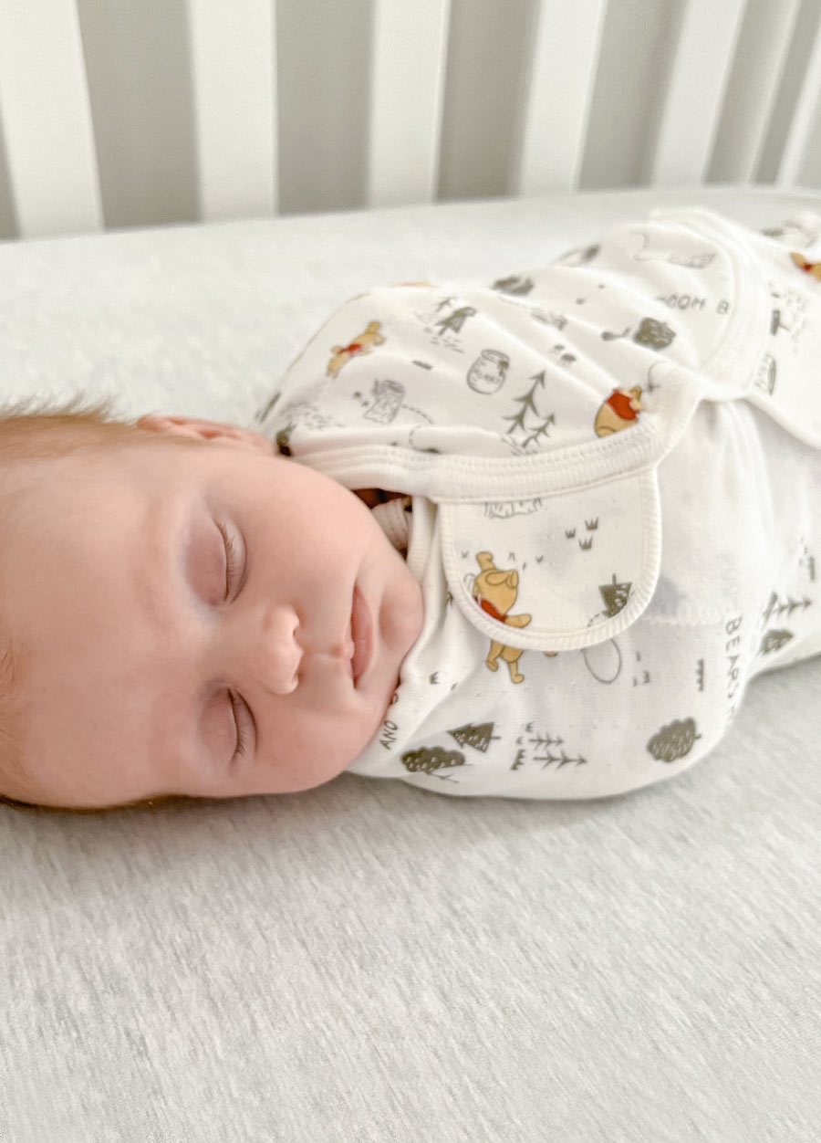 迪士尼系列蠶寶寶包巾組 2入-森林維尼