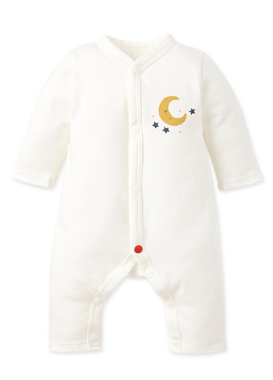 早產兒長袖連身衣(附帽子)