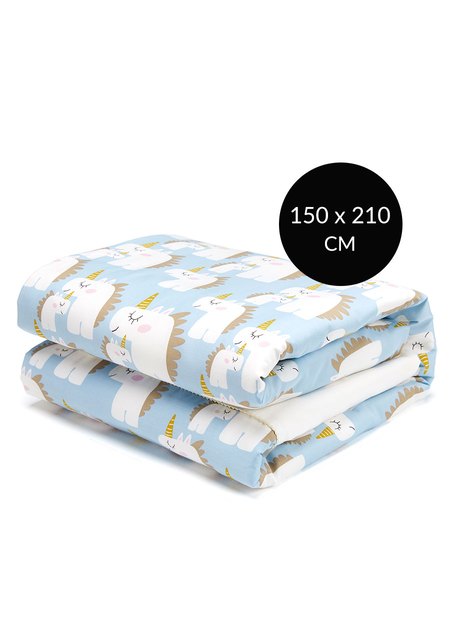 智慧調溫舒眠抗菌單人四季被-獨角獸(大人款)