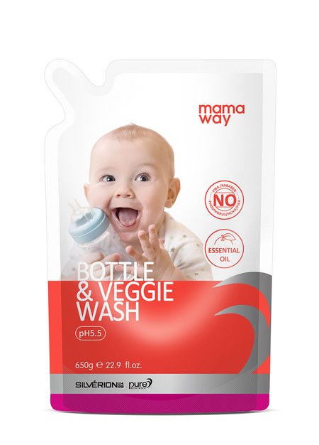 奶瓶蔬果洗潔精(650g補充包)