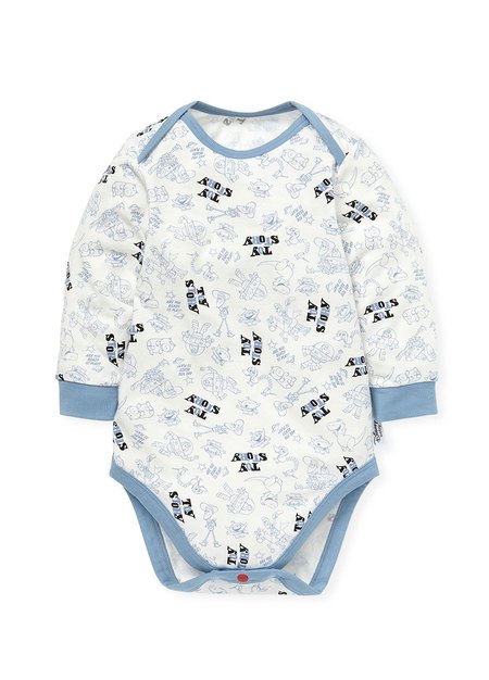 BABY Q彈棉質長袖包屁衣(2入)-玩具總動員
