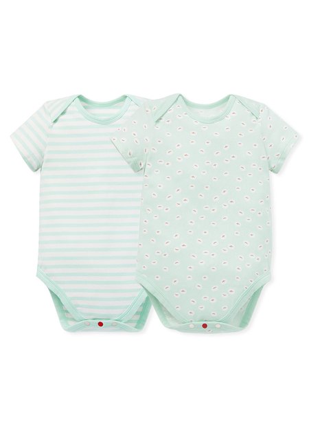 BABY Q彈棉質包屁衣(2入)-薏仁