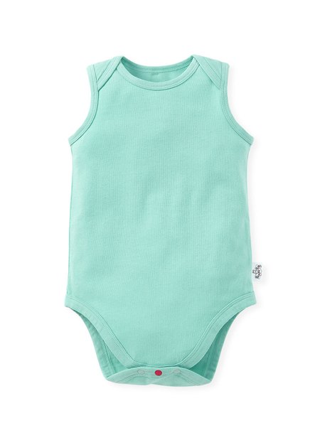 BABY Q彈棉質無袖包屁衣(2入)-線稿佩佩豬