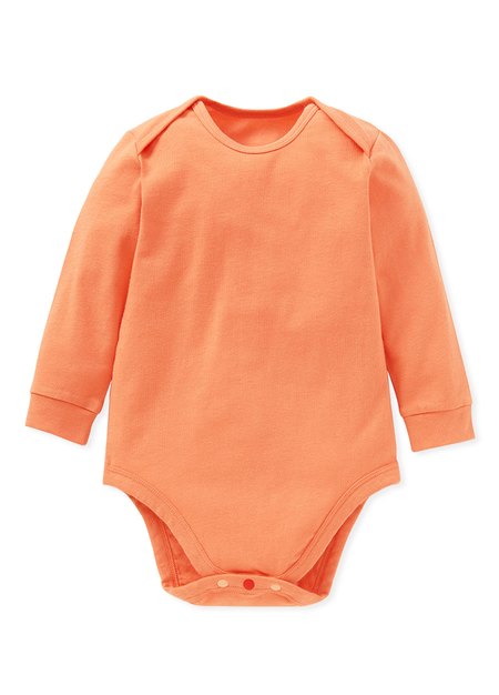 BABY Q彈棉質長袖包屁衣衣(2入)-線條北極熊