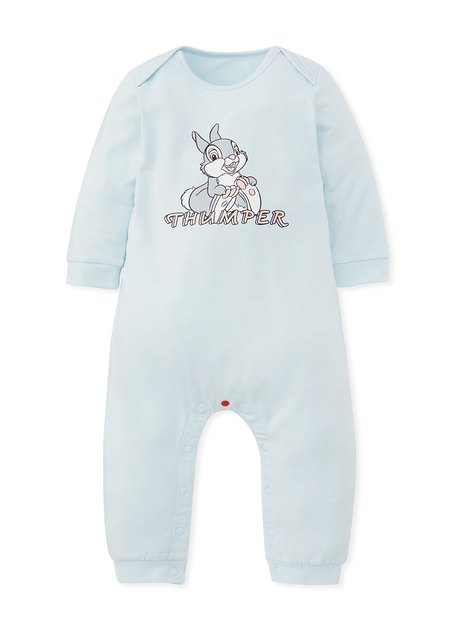 BABY迪士尼蓄熱保溫長袖連身衣-桑普兔
