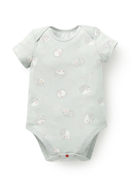 BABY Q彈棉質包屁衣-刺蝟寶寶