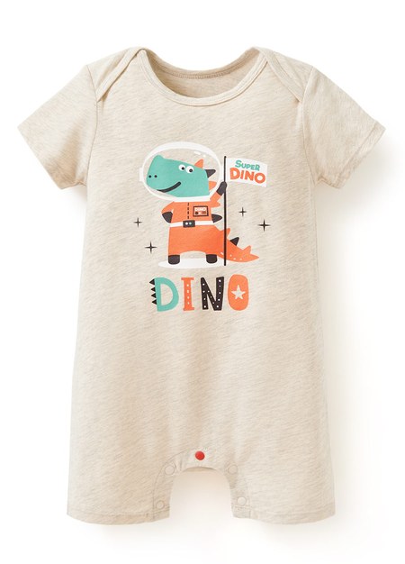 BABY Q彈連身包屁衣-太空恐龍