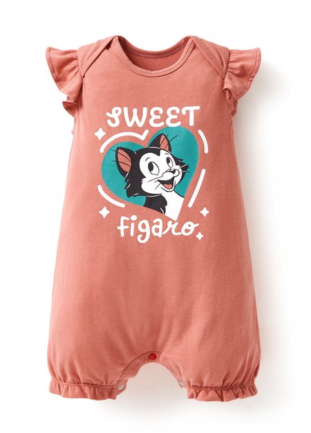 BABY迪士尼Q彈荷葉連身包屁衣-木偶奇遇記