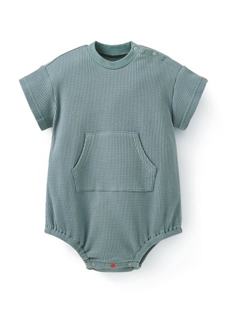 BABY 華夫格寬鬆包屁衣