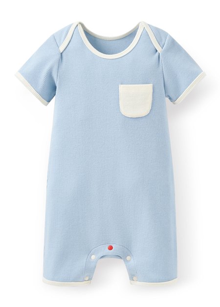 BABY Q彈棉質連身包屁衣