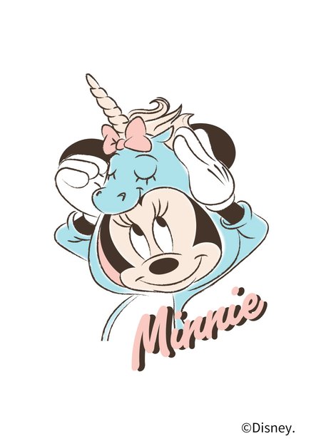 BABY迪士尼棉質拉克蘭寬鬆包屁衣-獨角獸米妮