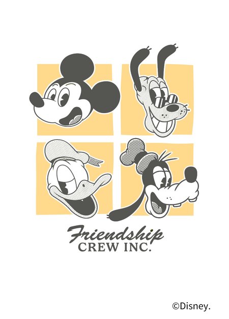 BABY 迪士尼棉質拉克蘭寬鬆包屁衣-米奇與好朋友