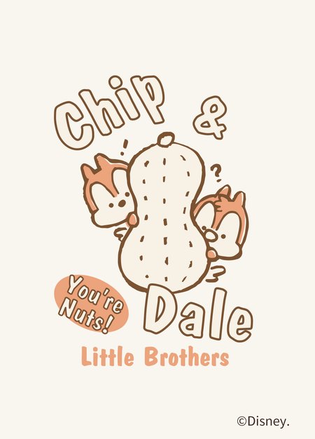 BABY迪士尼棉質拉克蘭連身包屁衣-奇奇蒂蒂