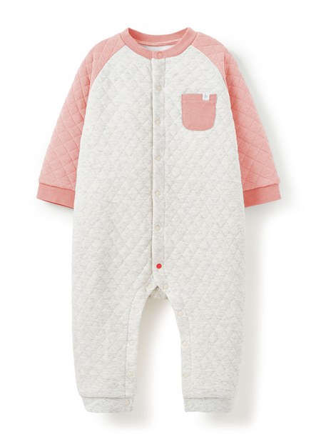 BABY鋪棉長袖連身衣