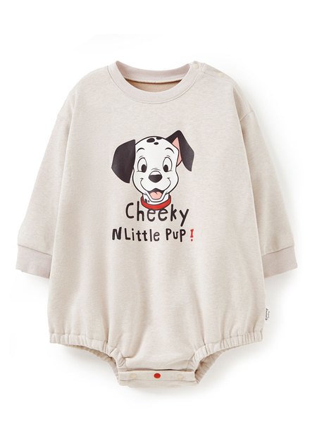 BABY迪士尼毛圈寬鬆包屁衣-101忠狗