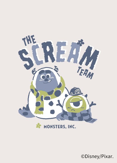 BABY迪士尼毛圈拉克蘭寬鬆包屁衣-怪獸電力公司