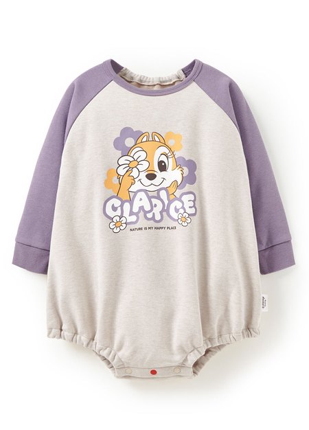 BABY迪士尼毛圈拉克蘭寬鬆包屁衣-奇奇蒂蒂