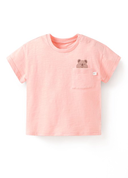 BABY竹節棉短袖T恤