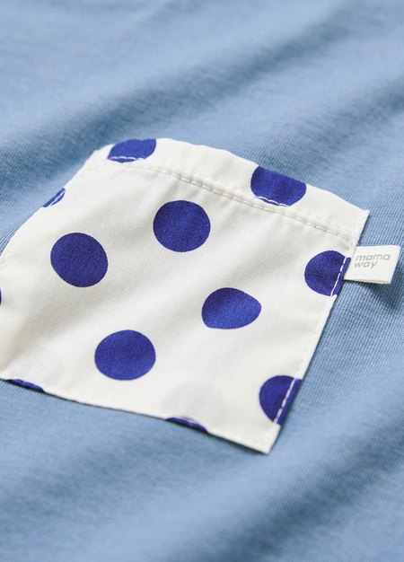 BABY拼貼口袋寬鬆上衣