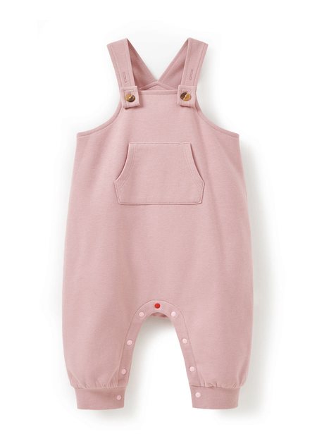 BABY棉質連身吊帶褲