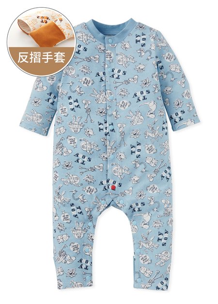 新生兒長袖連身衣-玩具總動員