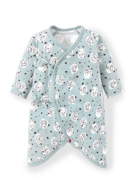 新生兒迪士尼Q彈棉質蝴蝶衣-點點貓狗