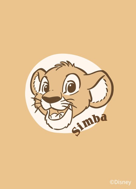 新生兒迪士尼蓄熱保溫蝴蝶衣-獅子王