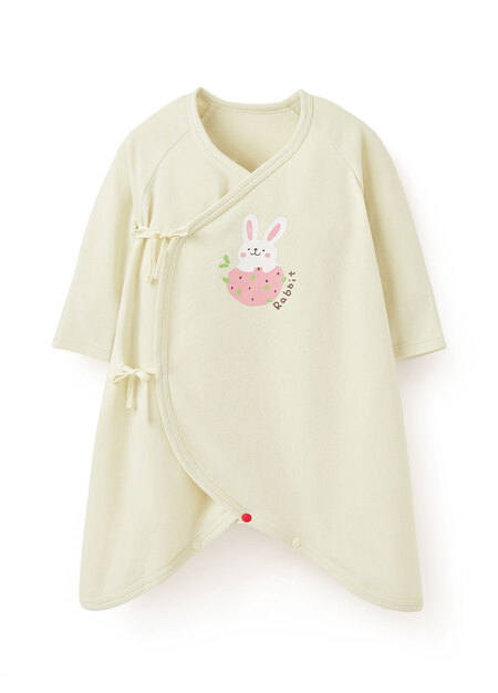 新生兒Q彈蓄熱保溫蝴蝶衣-兔兔