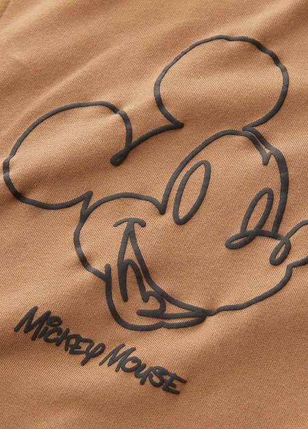 迪士尼米奇寬版泡泡袖孕哺上衣