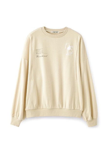 迪士尼維尼寬版泡泡袖孕哺上衣