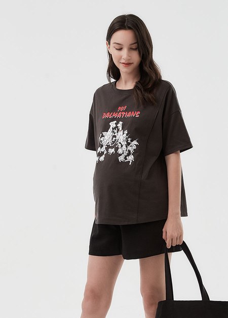 迪士尼101忠狗寬鬆孕哺罩衫