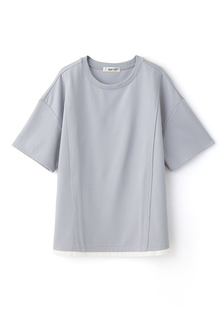 涼感休閒寬版孕哺上衣