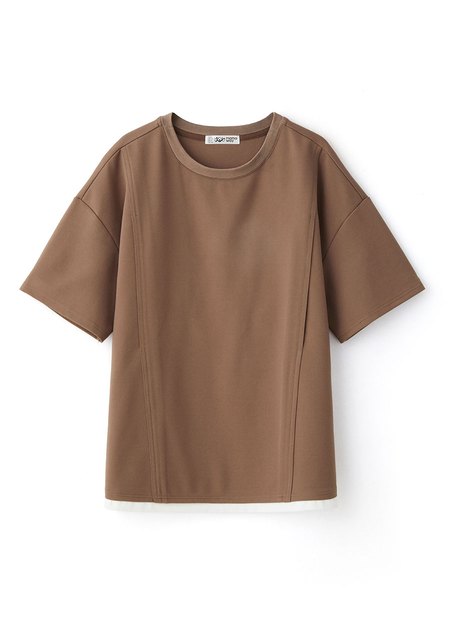 涼感休閒寬版孕哺上衣