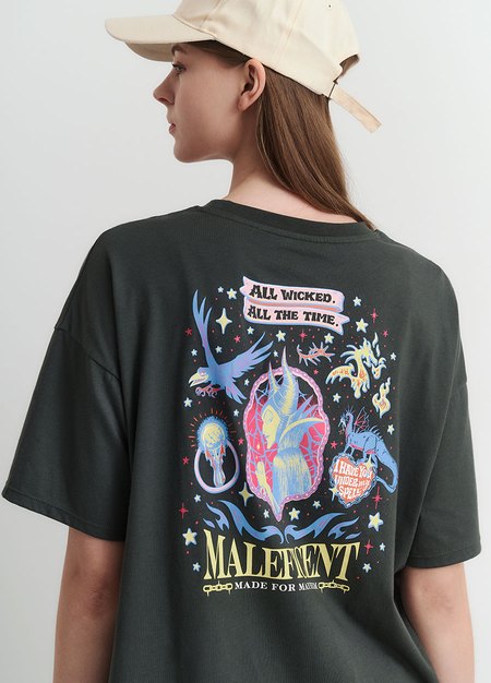 迪士尼黑魔女寬鬆孕哺上衣