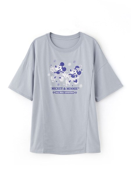 迪士尼米奇&米妮寬鬆孕哺上衣