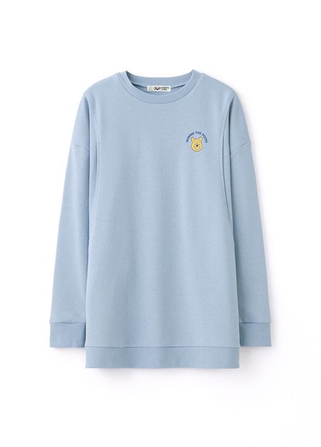 迪士尼小熊維尼長版孕哺上衣