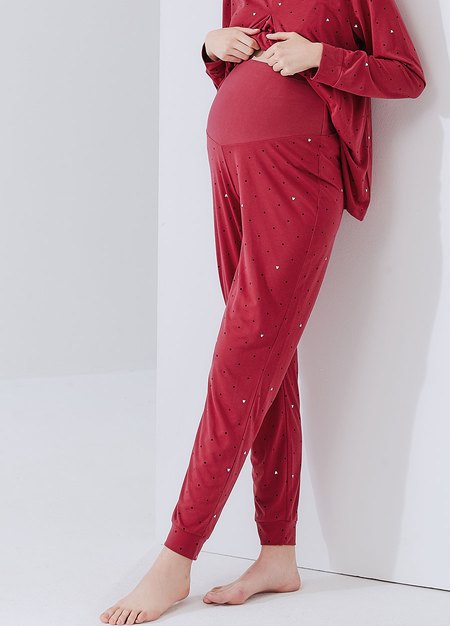 點點米奇頭孕哺居家服組(長袖+長褲)