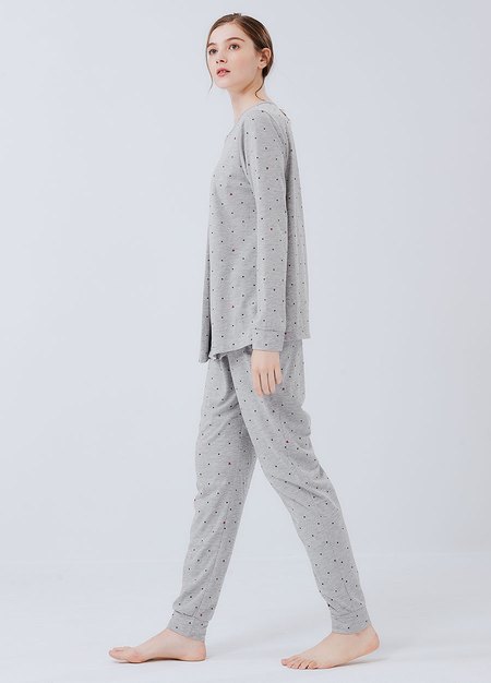 點點米奇頭孕哺居家服組(長袖+長褲)