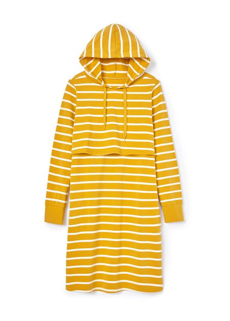 連身帽T孕哺洋裝